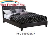 Black Bicast King Platform Bed by Pfc Furniture Industries 