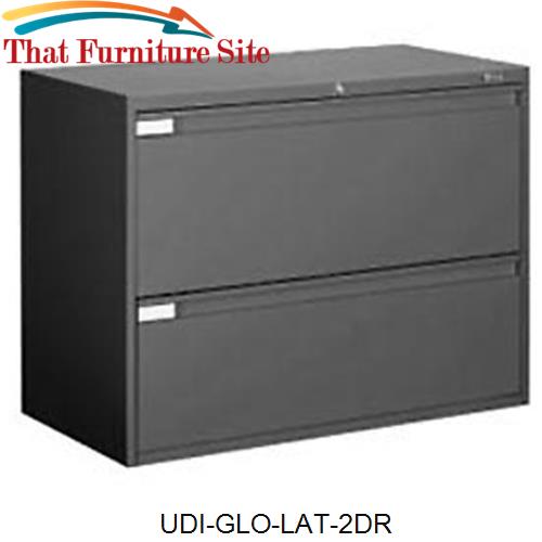 2 Drawer Lateral Cabinet by Global by Universal Discounters  | Austin